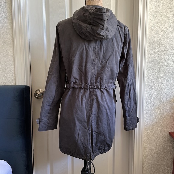 EUC Forever 21 • grey hoodie anorak jacket • small - Picture 7 of 8